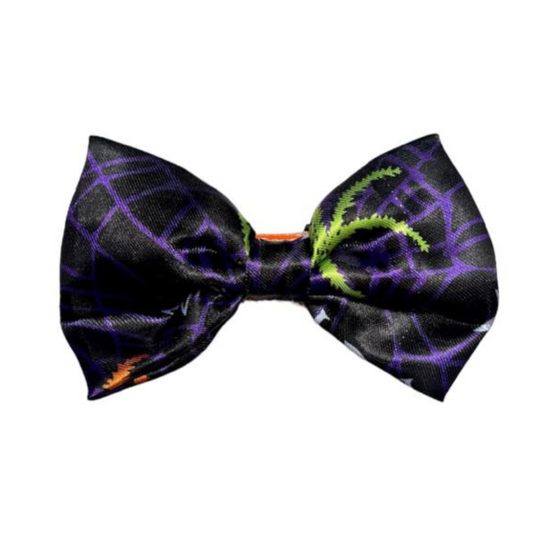 Collar Corbatín Spider Halloween para perro y gato
