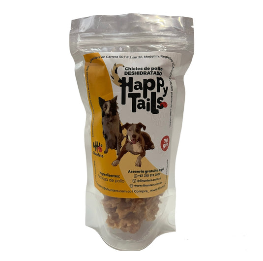 Snacks deshidratados Chicles de Pollo | Snacks para perros y gatos