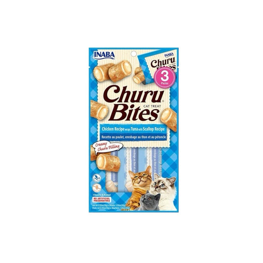 Snack Para Gato Cremoso Inaba Churu Bites