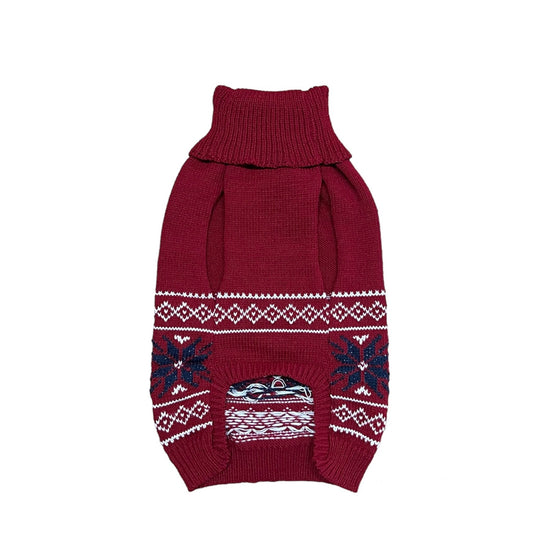 Buzo Tejido Flores Navidad 🎄