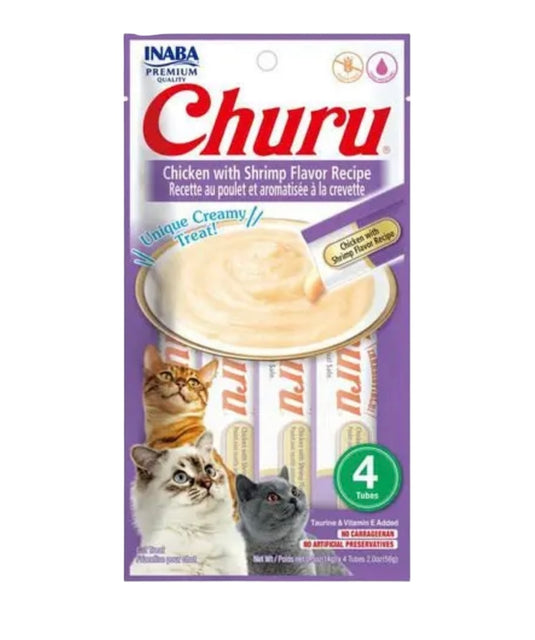 Snack Para Gato Cremoso Inaba Churu