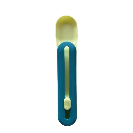 Cuchara dispensadora de comida líquida