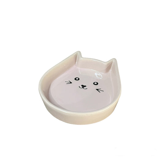 Ceramic feeder / drinker Cat Face and Ears