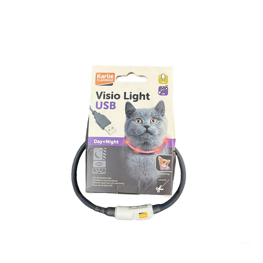 Collar Led usb para gato y perro pequeño