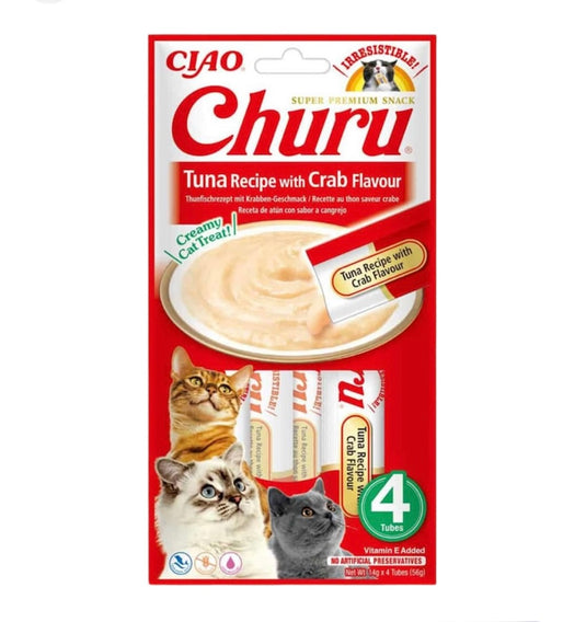 Snack Para Gato Cremoso Inaba Churu