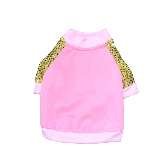 Camiseta mangas lentejuelas