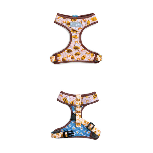 Pechera doble faz con correa para perro Puppin