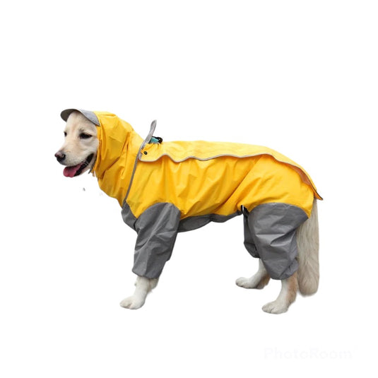 Waterproof rain coverall