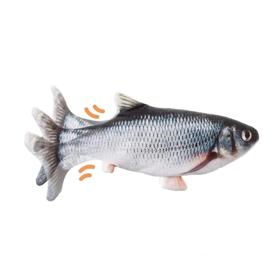 Pescado eléctrico con movimiento