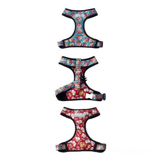 Pechera doble faz con correa para perro Puppin