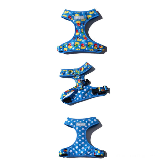 Pechera doble faz con correa para perro Puppin