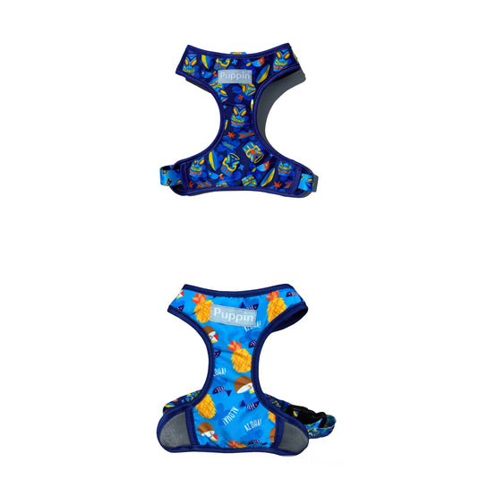 Pechera doble faz con correa para perro Puppin