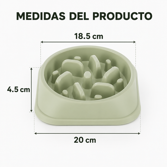 Comederos lentos anti reflujo