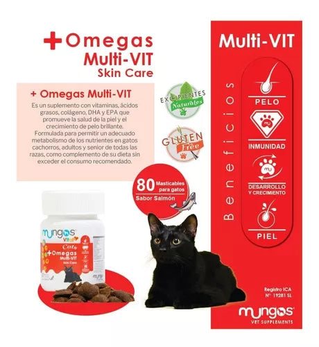 Vitaminas y Minerales para gatos +OMEGA