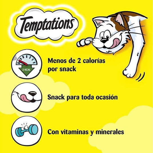 Galletas temptations para gato