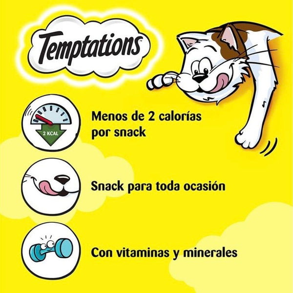 Galletas temptations para gato