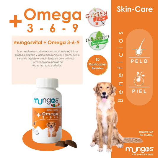 Mungos Vital Omega 3,6 y 9