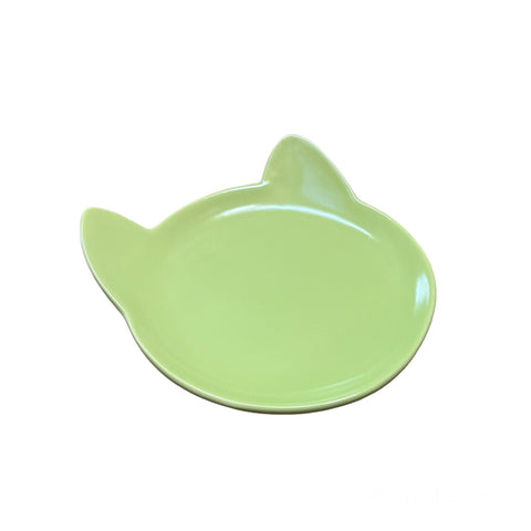 Flat ceramic bowl EARS