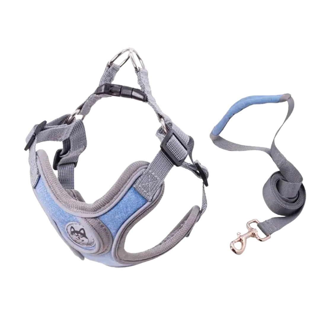 Reflective bib with strap