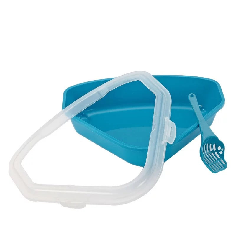 Arenero esquinero azul