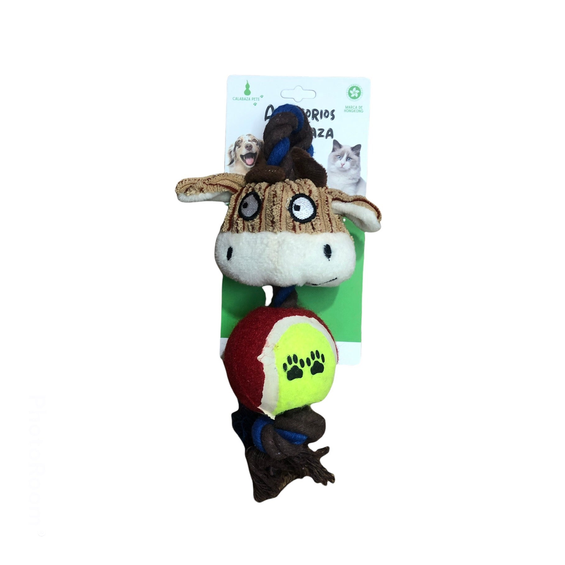 cow with ball