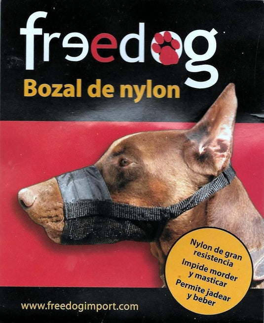 Nylon dog muzzle