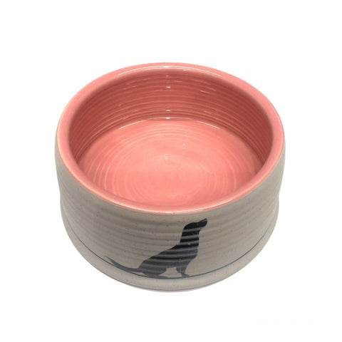 Ceramic feeder / drinker Salmon Silhouette