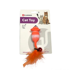Raton de latex juguete para gato