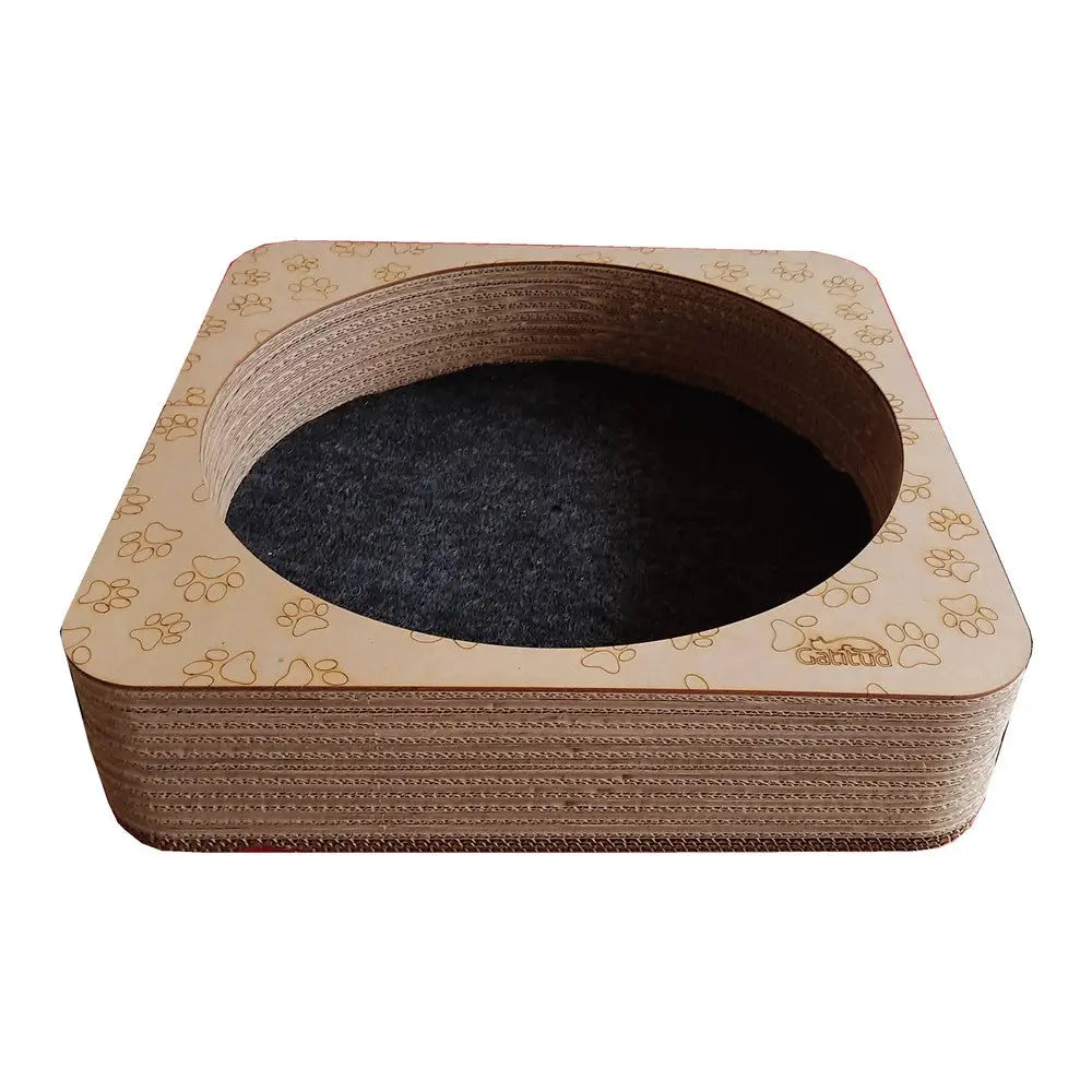 round bed scratching post