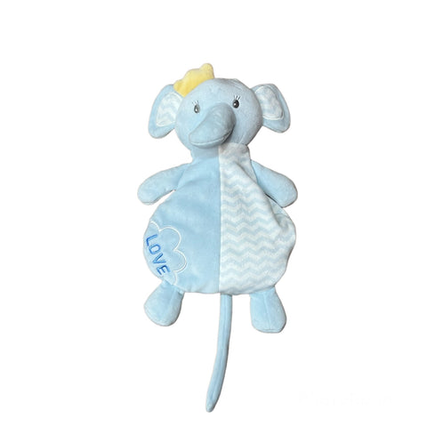 Peluche elefante azul para perro
